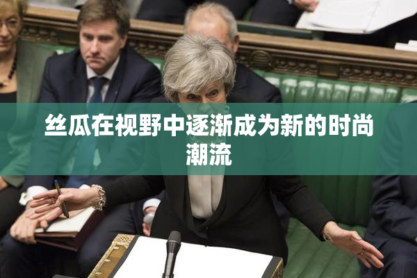 丝瓜在视野中逐渐成为新的时尚潮流