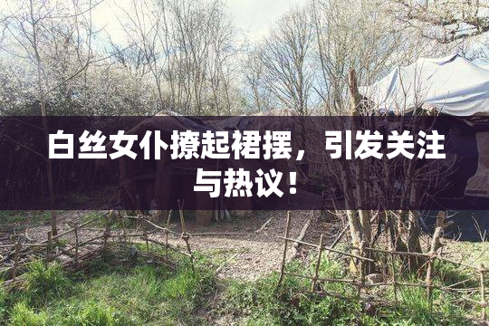 白丝女仆撩起裙摆，引发关注与热议！