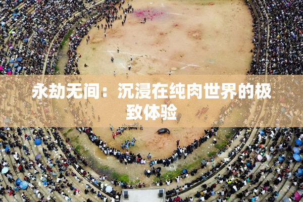 永劫无间：沉浸在纯肉世界的极致体验
