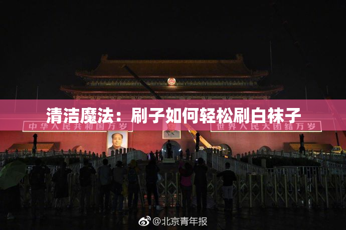 清洁魔法：刷子如何轻松刷白袜子