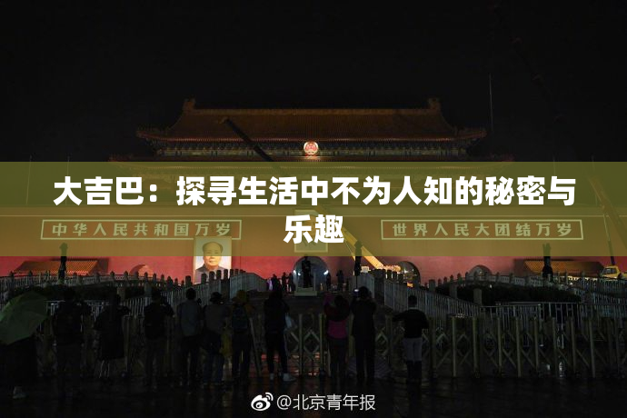 大吉巴：探寻生活中不为人知的秘密与乐趣