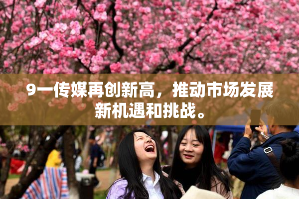 9一传媒再创新高，推动市场发展新机遇和挑战。