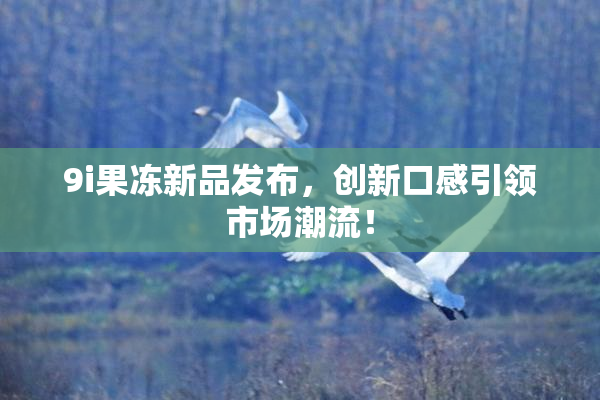9i果冻新品发布，创新口感引领市场潮流！