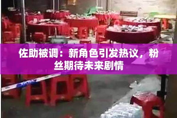 佐助被调：新角色引发热议，粉丝期待未来剧情