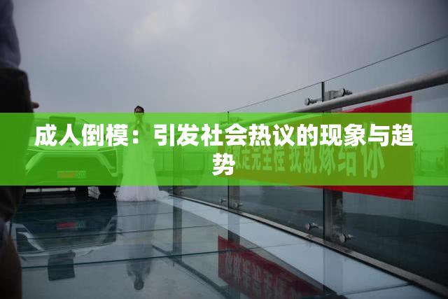 成人倒模：引发社会热议的现象与趋势