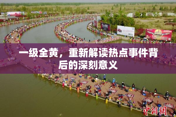 一级全黄，重新解读热点事件背后的深刻意义