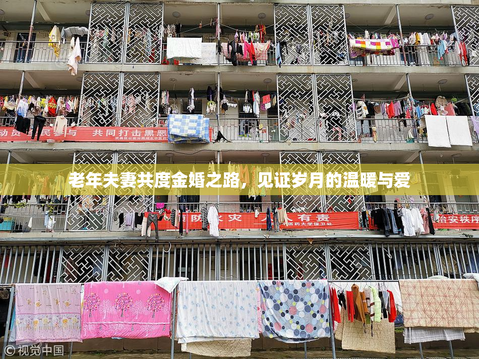 老年夫妻共度金婚之路，见证岁月的温暖与爱