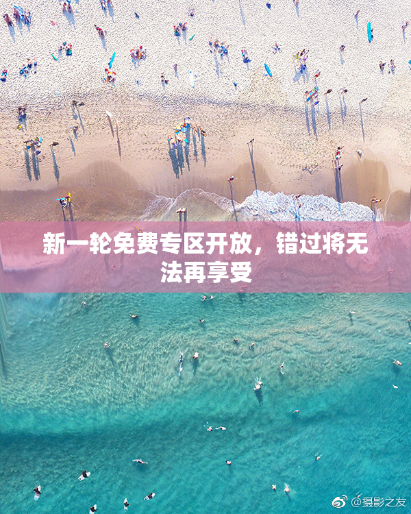 新一轮免费专区开放，错过将无法再享受
