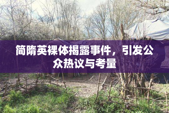 简隋英裸体揭露事件，引发公众热议与考量