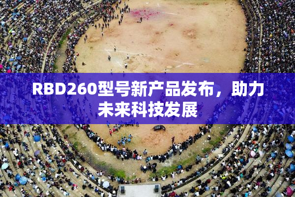 RBD260型号新产品发布，助力未来科技发展