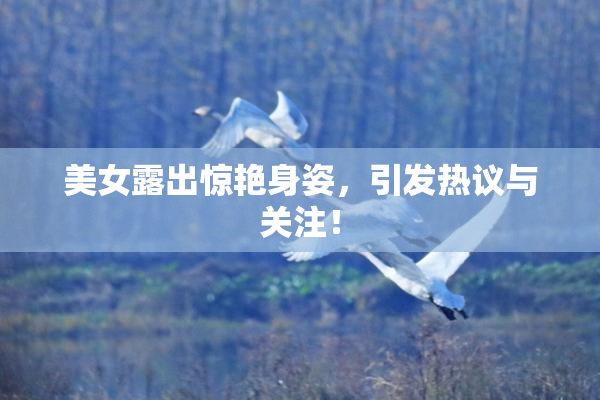 美女露出惊艳身姿，引发热议与关注！