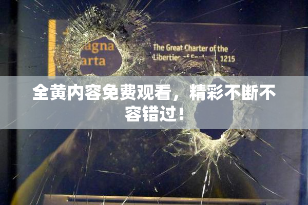 全黄内容免费观看，精彩不断不容错过！