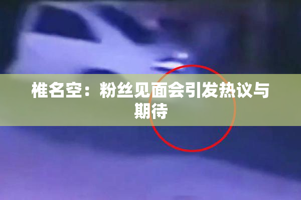 椎名空：粉丝见面会引发热议与期待
