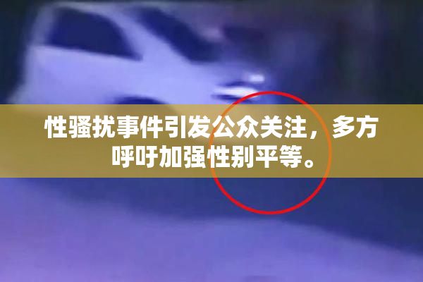 性骚扰事件引发公众关注，多方呼吁加强性别平等。