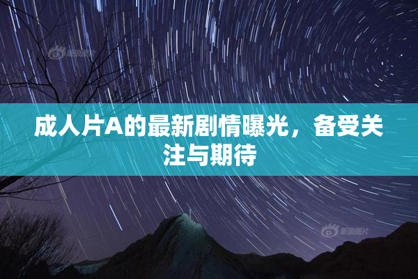 成人片A的最新剧情曝光，备受关注与期待