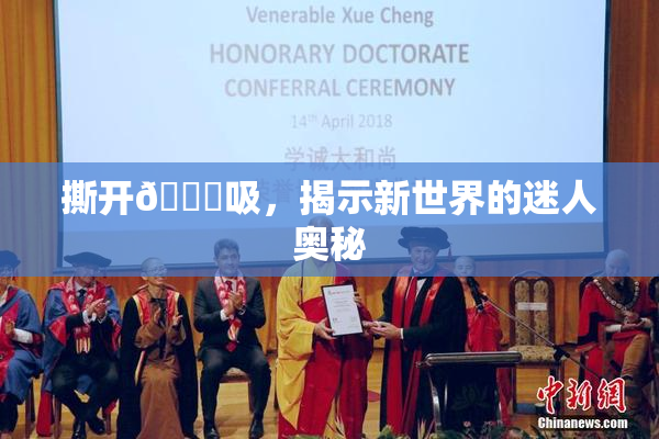 撕开👙吸，揭示新世界的迷人奥秘