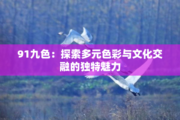 91九色：探索多元色彩与文化交融的独特魅力