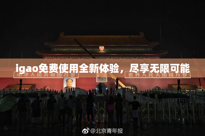 igao免费使用全新体验，尽享无限可能