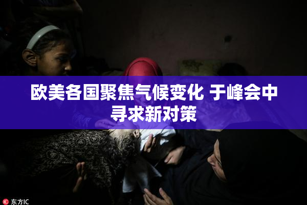 欧美各国聚焦气候变化 于峰会中寻求新对策