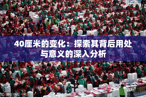 40厘米的变化：探索其背后用处与意义的深入分析