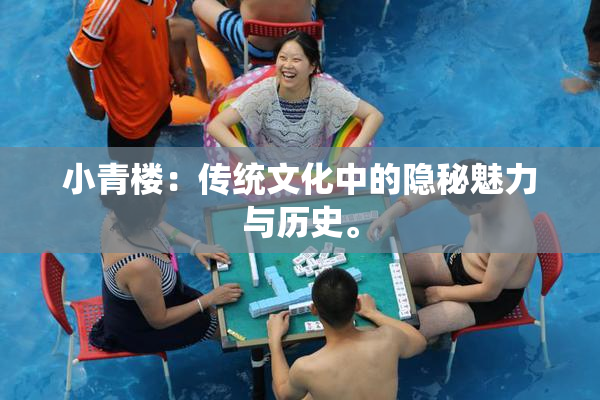 小青楼：传统文化中的隐秘魅力与历史。
