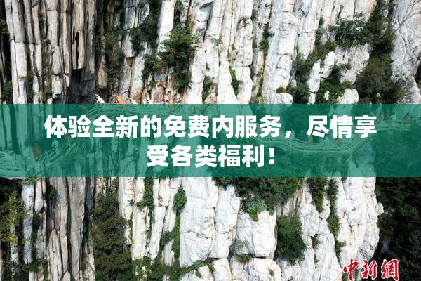 体验全新的免费内服务，尽情享受各类福利！
