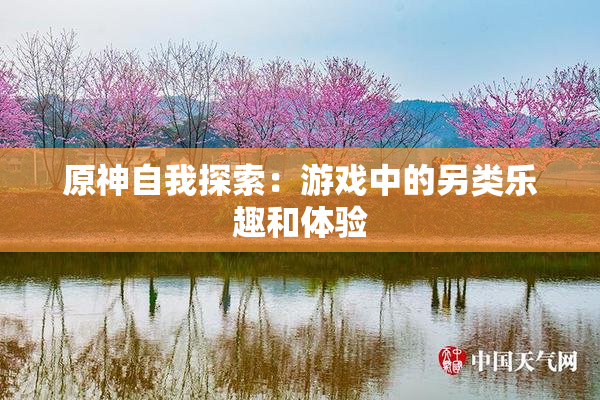 原神自我探索：游戏中的另类乐趣和体验
