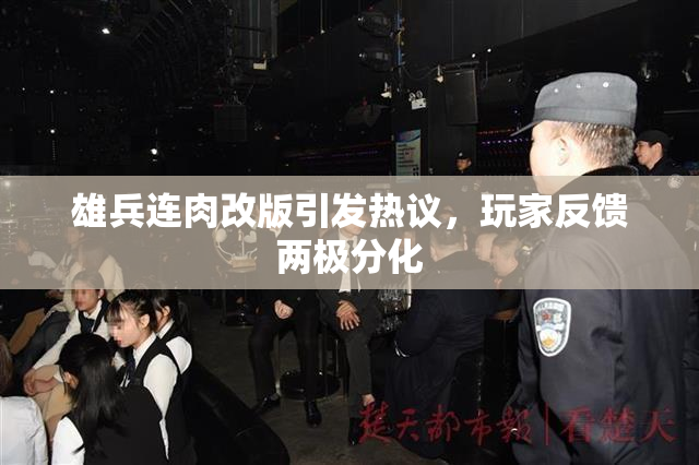 雄兵连肉改版引发热议，玩家反馈两极分化