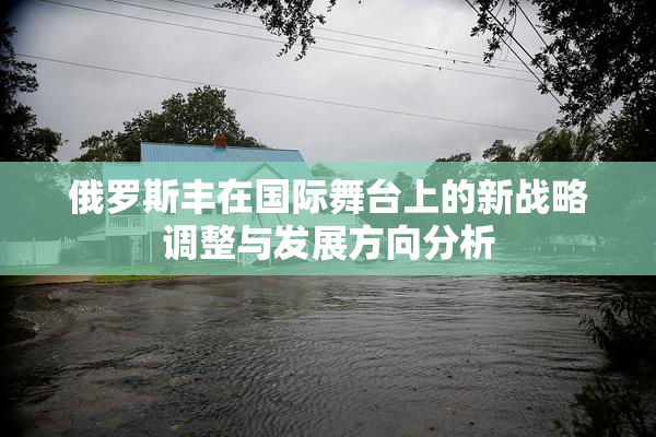 俄罗斯丰在国际舞台上的新战略调整与发展方向分析