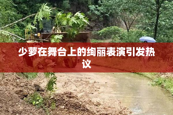 少萝在舞台上的绚丽表演引发热议