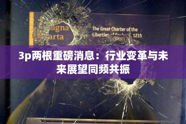 3p两根重磅消息：行业变革与未来展望同频共振