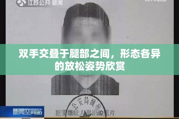 双手交叠于腿部之间，形态各异的放松姿势欣赏