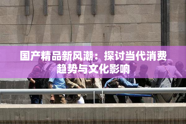 国产精品新风潮：探讨当代消费趋势与文化影响