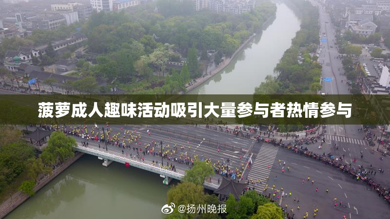 菠萝成人趣味活动吸引大量参与者热情参与