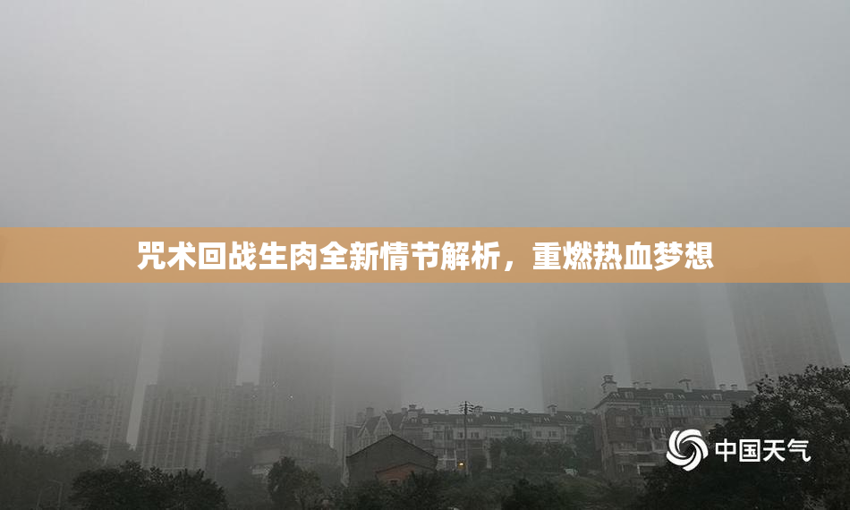 咒术回战生肉全新情节解析，重燃热血梦想