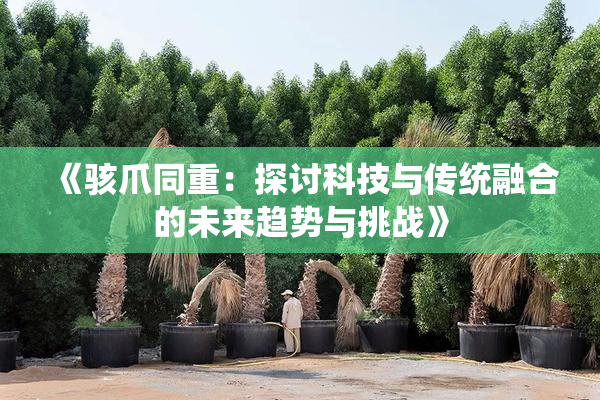 《骇爪同重：探讨科技与传统融合的未来趋势与挑战》
