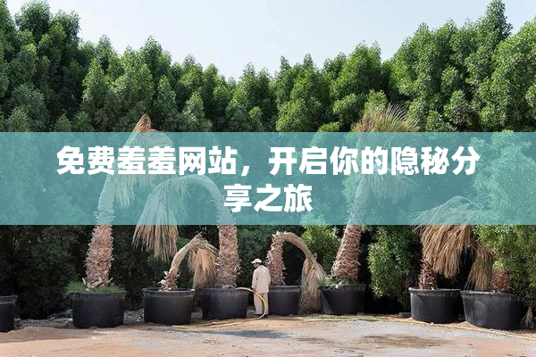 免费羞羞网站，开启你的隐秘分享之旅