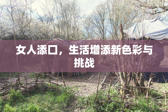 女人添囗，生活增添新色彩与挑战