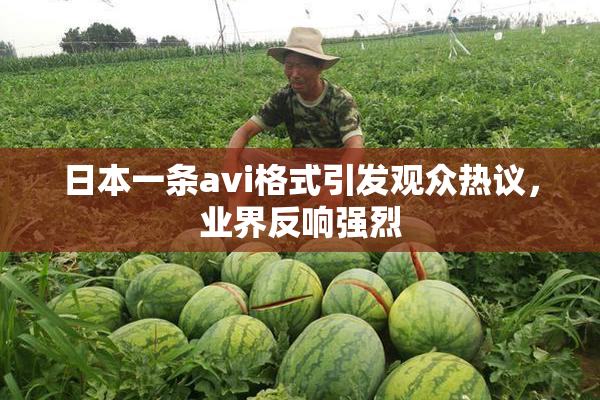 日本一条avi格式引发观众热议，业界反响强烈