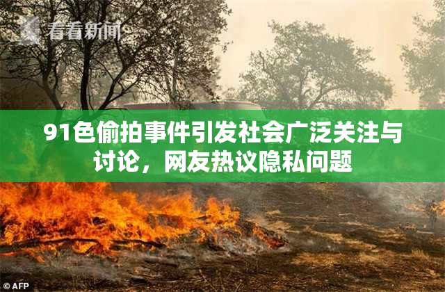 91色偷拍事件引发社会广泛关注与讨论，网友热议隐私问题