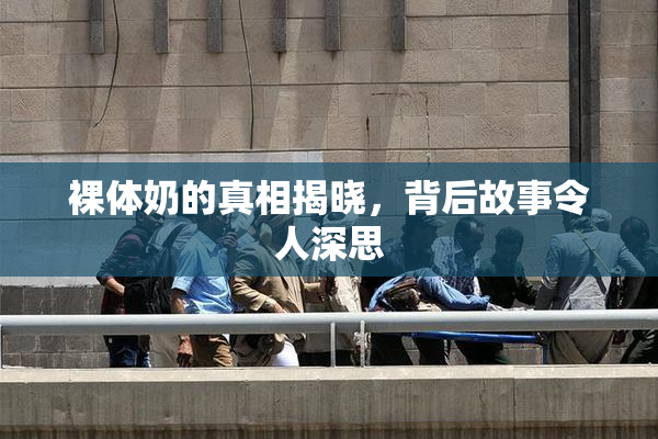 裸体奶的真相揭晓，背后故事令人深思