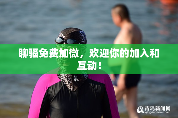 聊骚免费加微，欢迎你的加入和互动！