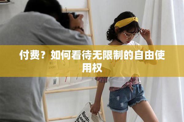 付费？如何看待无限制的自由使用权