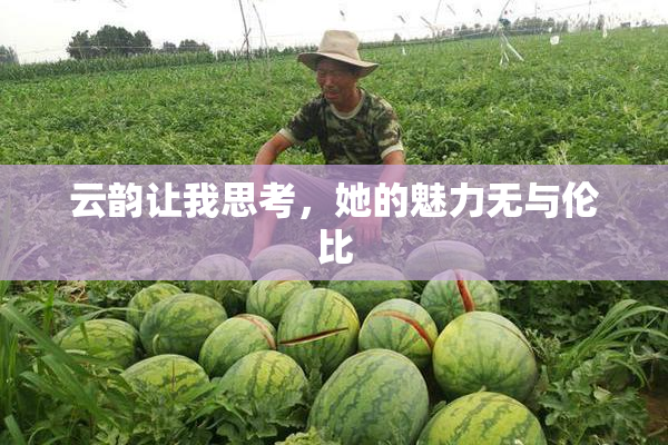 云韵让我思考，她的魅力无与伦比