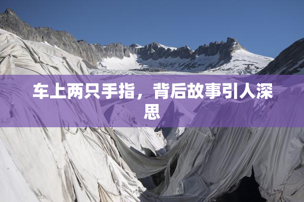 车上两只手指，背后故事引人深思