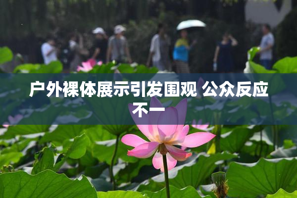 户外裸体展示引发围观 公众反应不一