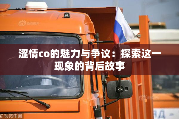 涩情co的魅力与争议：探索这一现象的背后故事