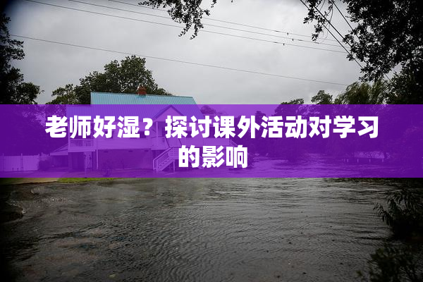 老师好湿？探讨课外活动对学习的影响