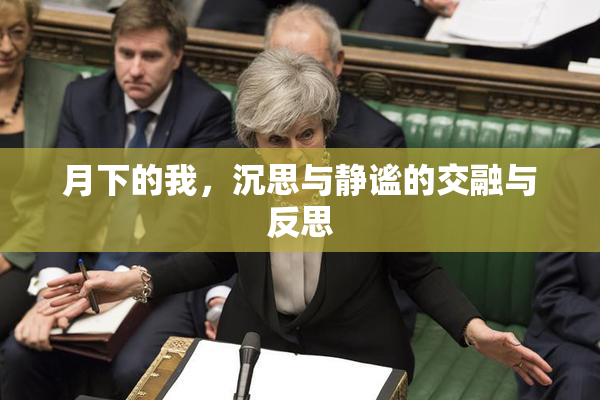 月下的我，沉思与静谧的交融与反思