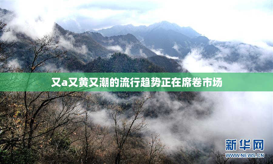 又a又黄又潮的流行趋势正在席卷市场